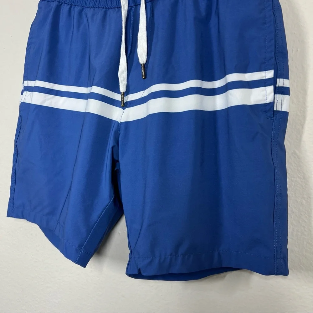 Trunks Surf & Co. Blue Compression Swim Trunks